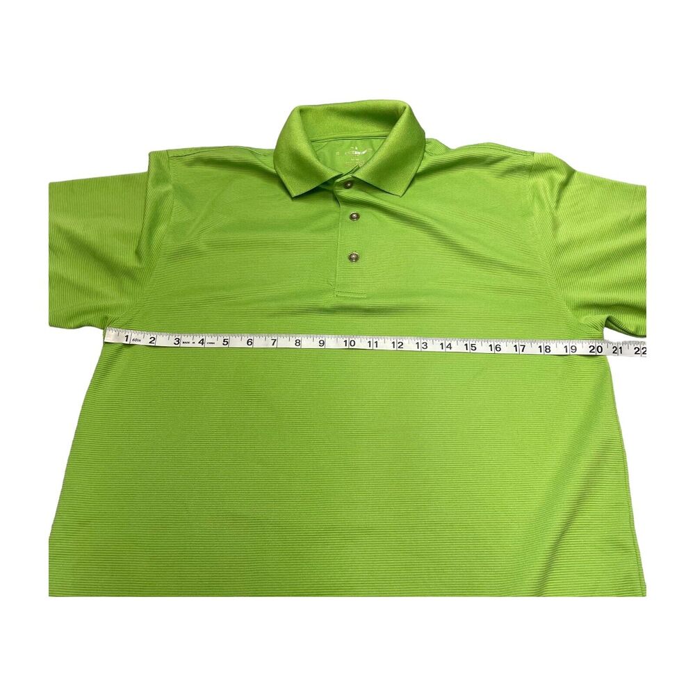 Grand Slam Polo Shirt Mens Medium Green 100% Polyester Golf Collared Performance - Picture 5 of 6